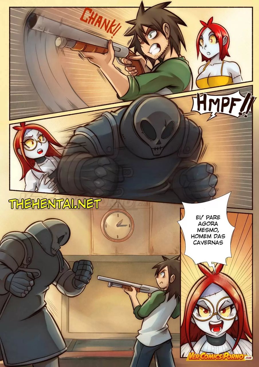 Página 4 do quadrinho adulto: Cherry Road 5: Conversa com a zumbi – Leia completo em XCOMICS
