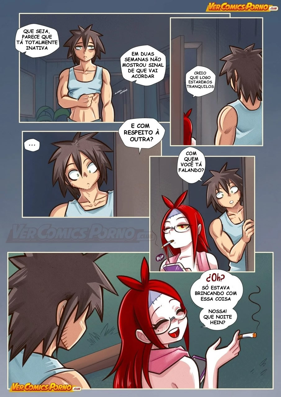 Página 45 do quadrinho adulto: Cherry Road 6: Minha cunhada zumbi chata – Leia completo em XCOMICS