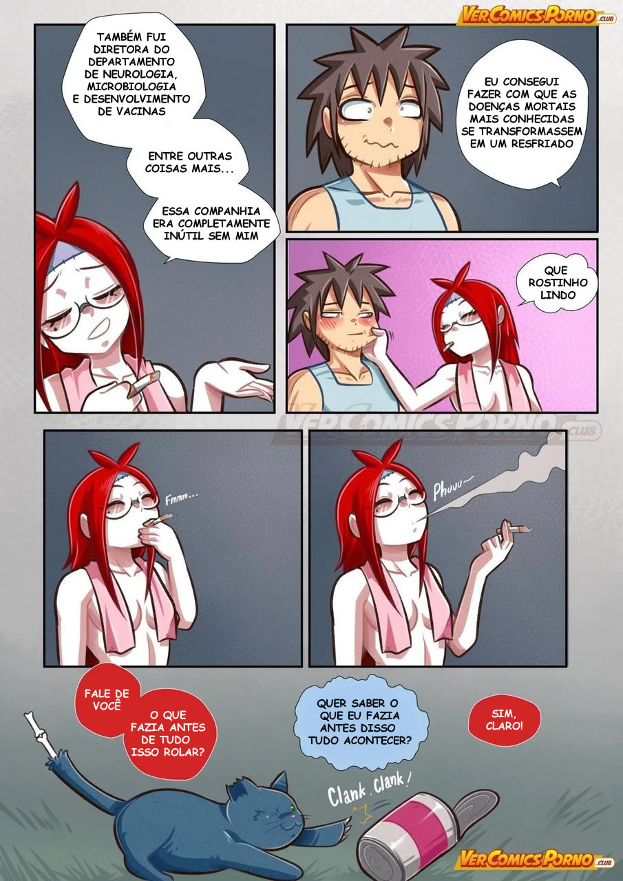 Página 50 do quadrinho adulto: Cherry Road 6: Minha cunhada zumbi chata – Leia completo em XCOMICS