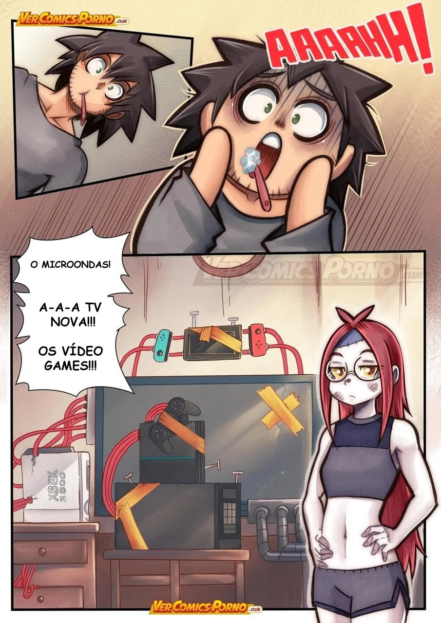 Página 7 do quadrinho adulto: Cherry Road 6: Minha cunhada zumbi chata – Leia completo em XCOMICS