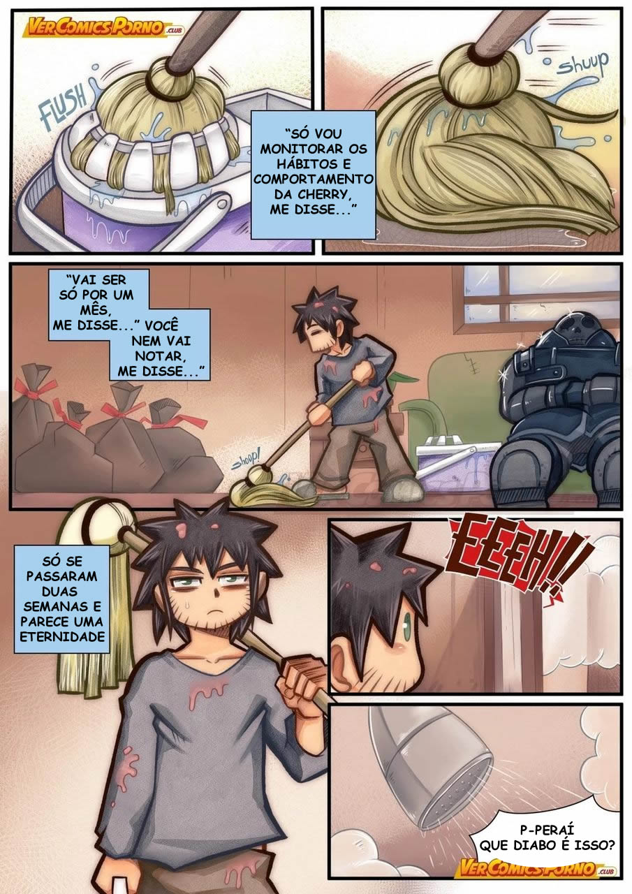 Página 10 do quadrinho adulto: Cherry Road 6: Minha cunhada zumbi chata – Leia completo em XCOMICS