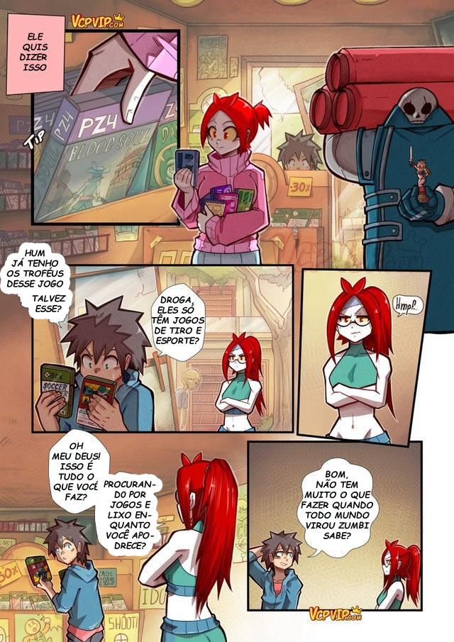Página 15 do quadrinho adulto: Cherry Road 7: Preocupações de uma zumbi – Leia completo em XCOMICS