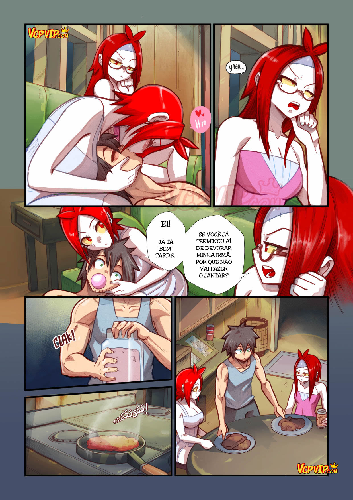 Página 22 do quadrinho adulto: Cherry Road 7: Preocupações de uma zumbi – Leia completo em XCOMICS