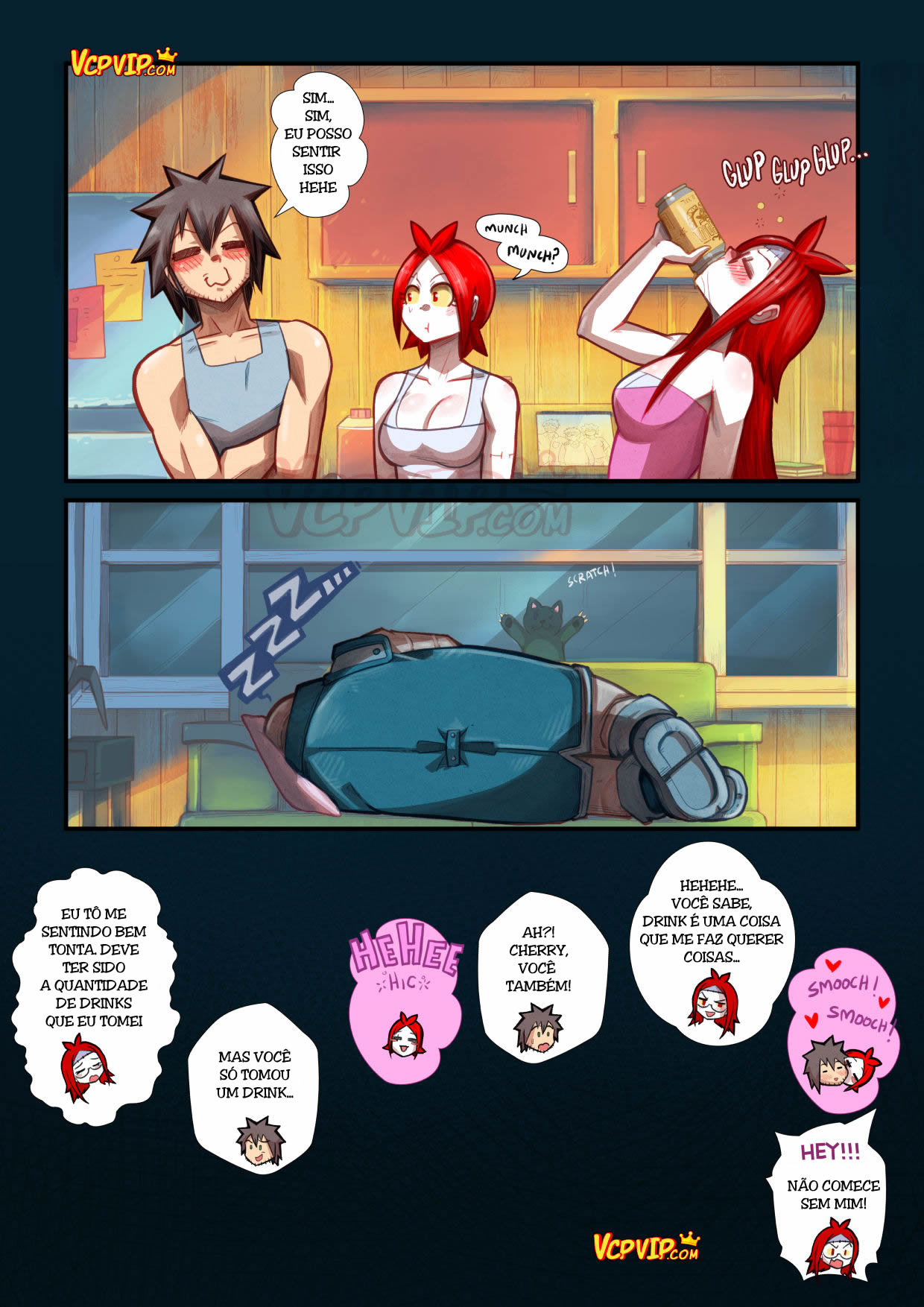Página 25 do quadrinho adulto: Cherry Road 7: Preocupações de uma zumbi – Leia completo em XCOMICS