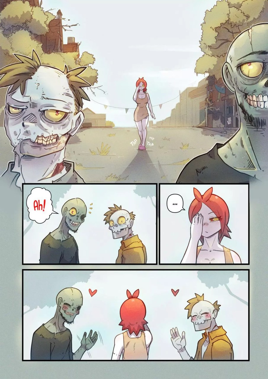 Página 12 do quadrinho adulto: Cherry Road 8: Apaixonado pela zumbi – Leia completo em XCOMICS