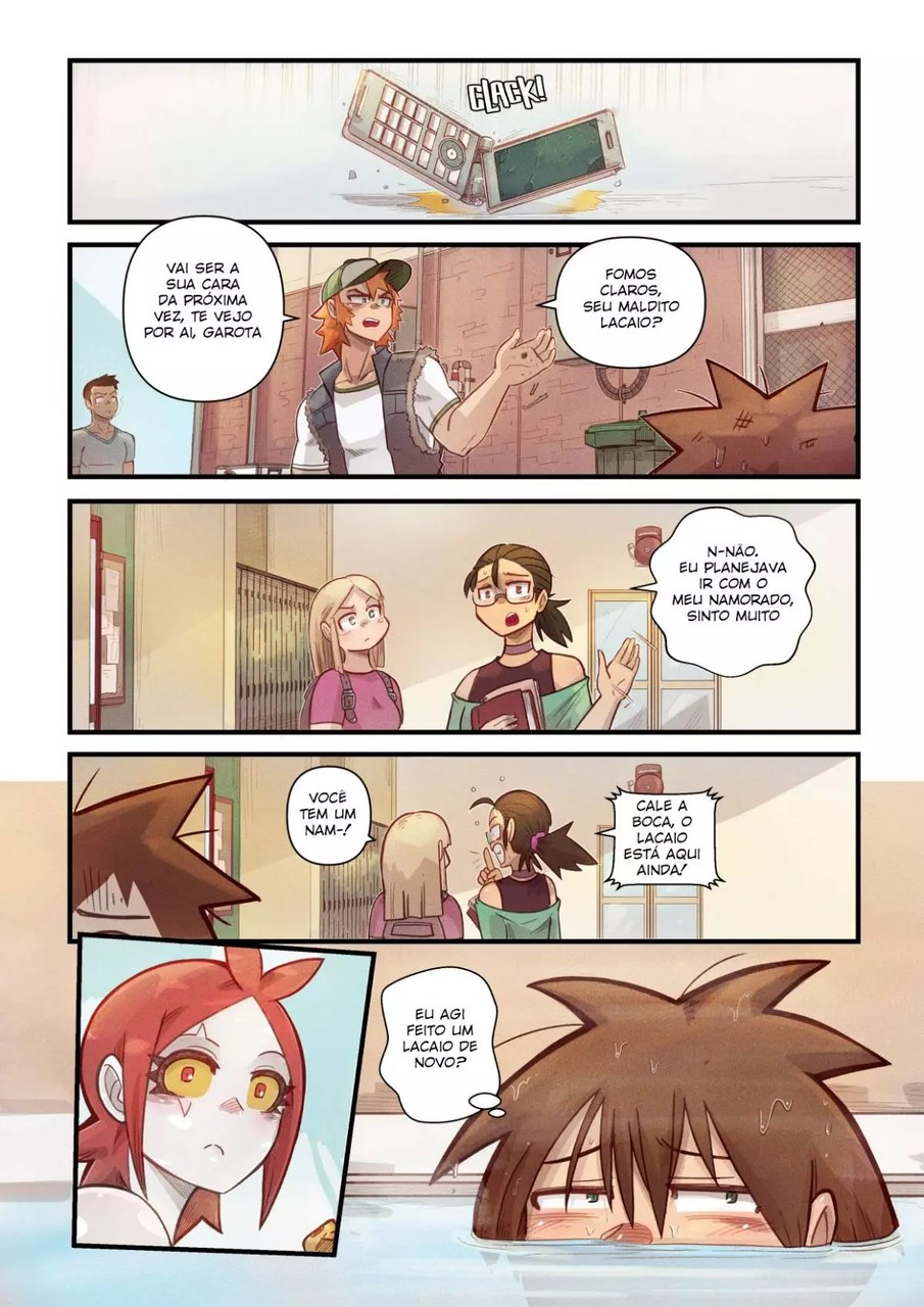 Página 18 do quadrinho adulto: Cherry Road 8: Apaixonado pela zumbi – Leia completo em XCOMICS