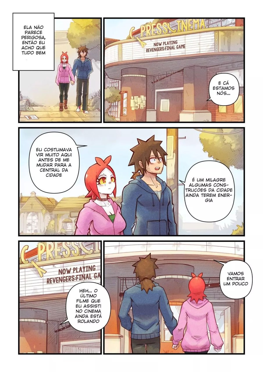 Página 34 do quadrinho adulto: Cherry Road 8: Apaixonado pela zumbi – Leia completo em XCOMICS