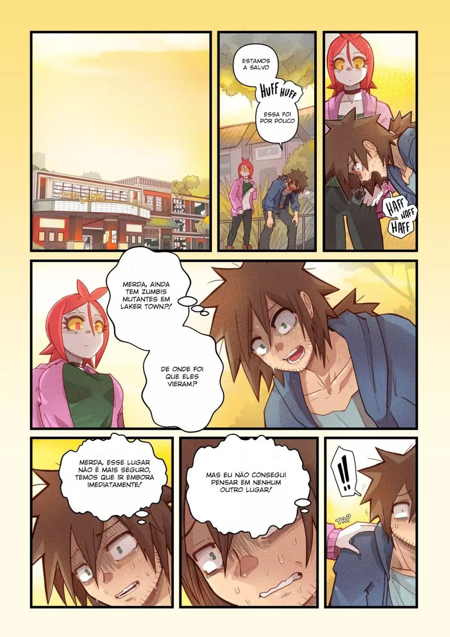 Página 45 do quadrinho adulto: Cherry Road 8: Apaixonado pela zumbi – Leia completo em XCOMICS