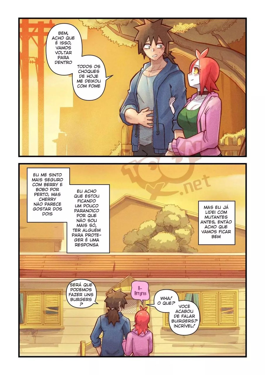 Página 54 do quadrinho adulto: Cherry Road 8: Apaixonado pela zumbi – Leia completo em XCOMICS