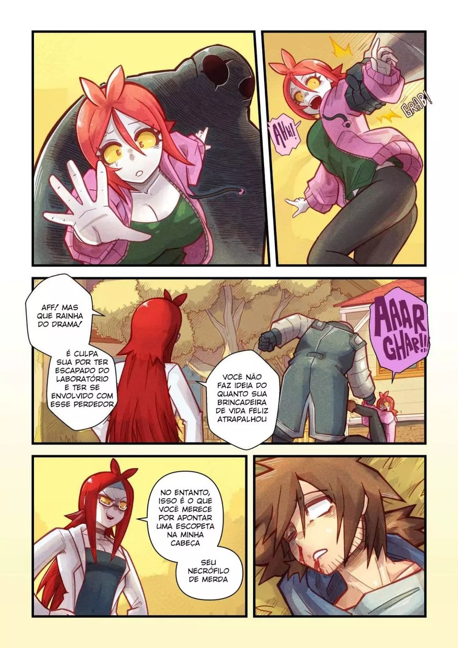 Página 58 do quadrinho adulto: Cherry Road 8: Apaixonado pela zumbi – Leia completo em XCOMICS