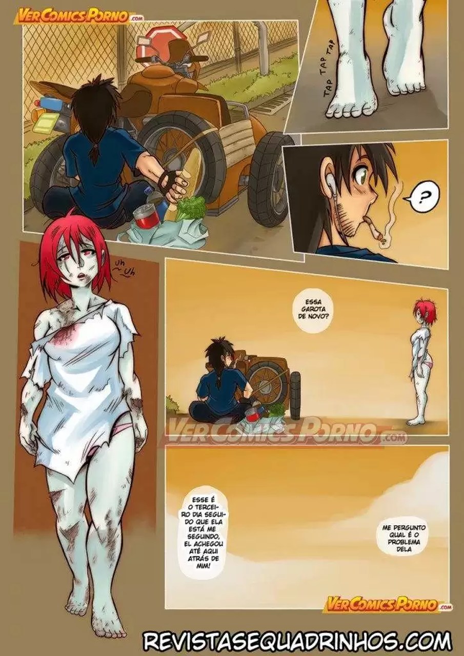 Página 2 do quadrinho adulto: Cherry Road: Namorada zumbi – Leia completo em XCOMICS