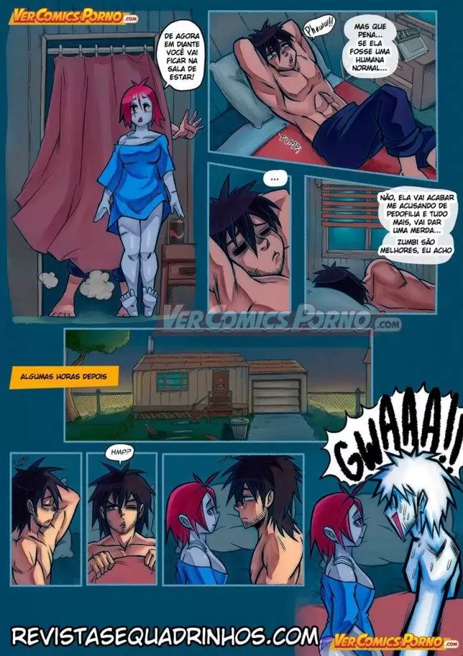 Página 11 do quadrinho adulto: Cherry Road: Namorada zumbi – Leia completo em XCOMICS