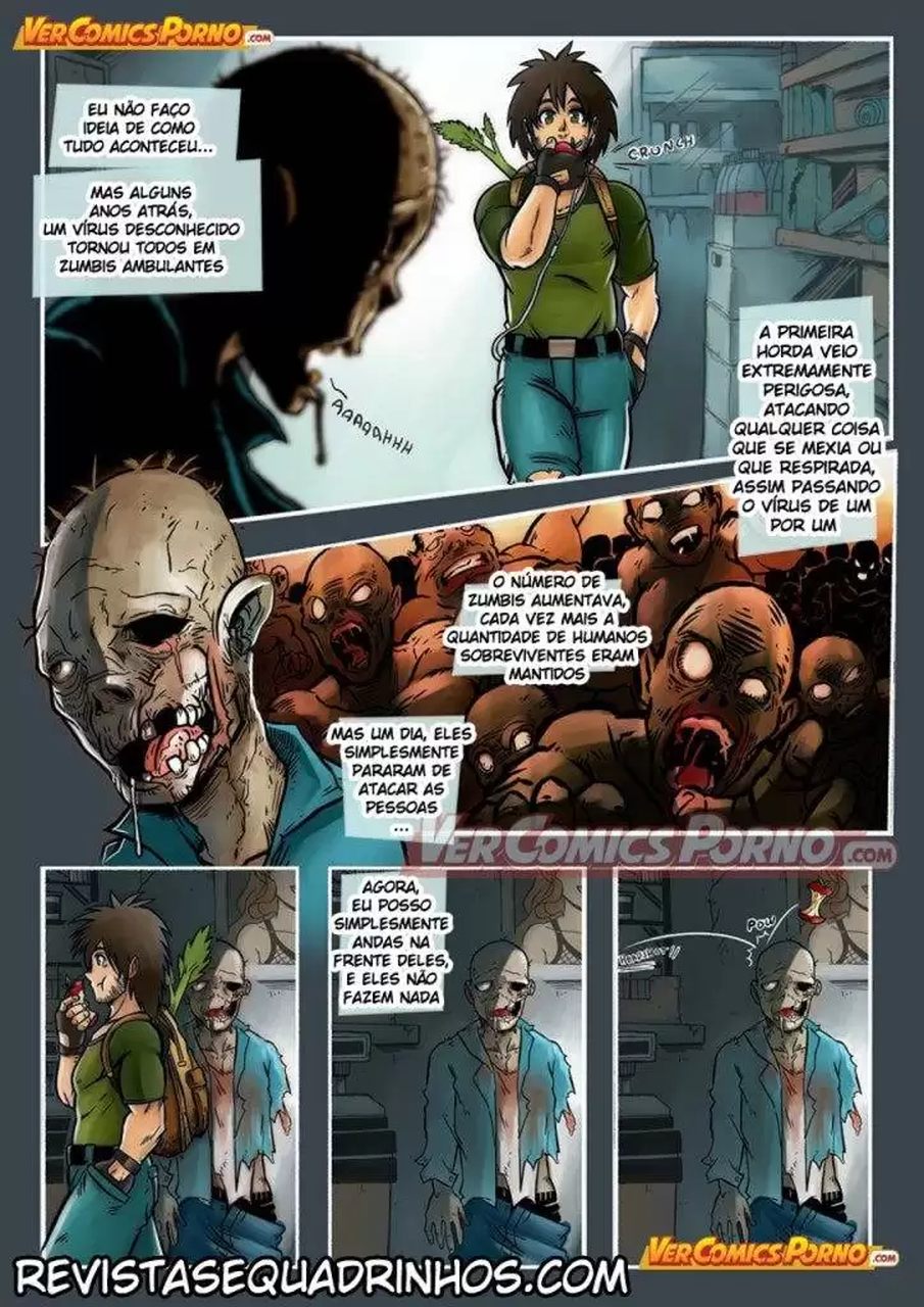 Página 3 do quadrinho adulto: Cherry Road: Namorada zumbi – Leia completo em XCOMICS
