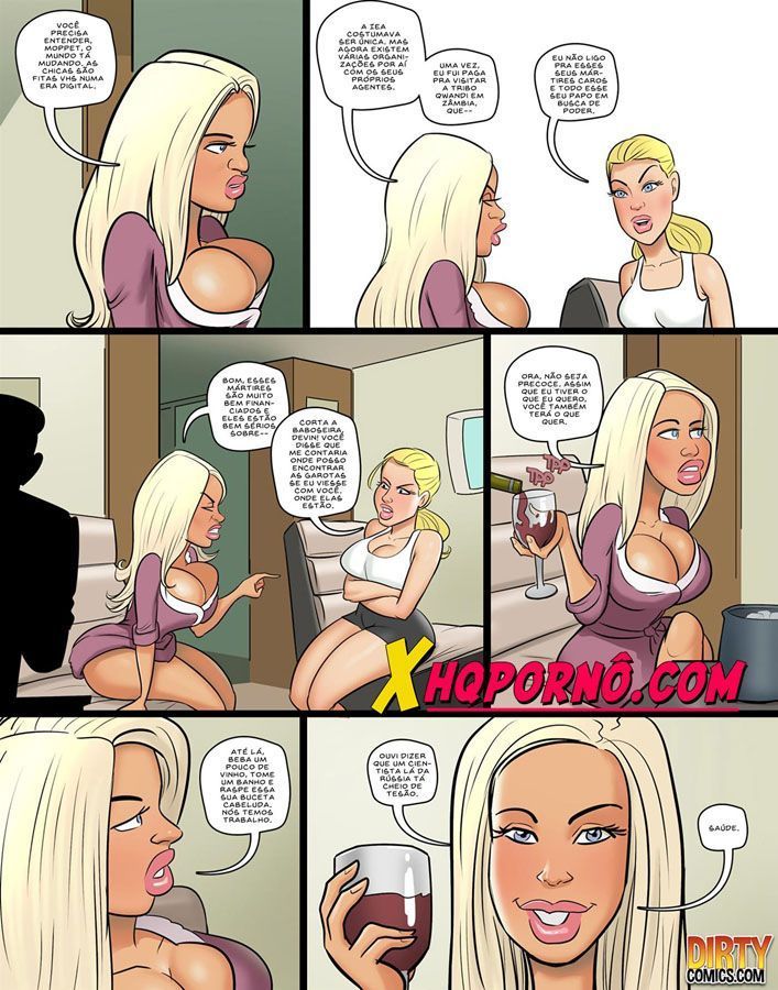 Página 3 do quadrinho adulto: Chicas as espiãs mais gostosas do mundo – Leia completo em XCOMICS
