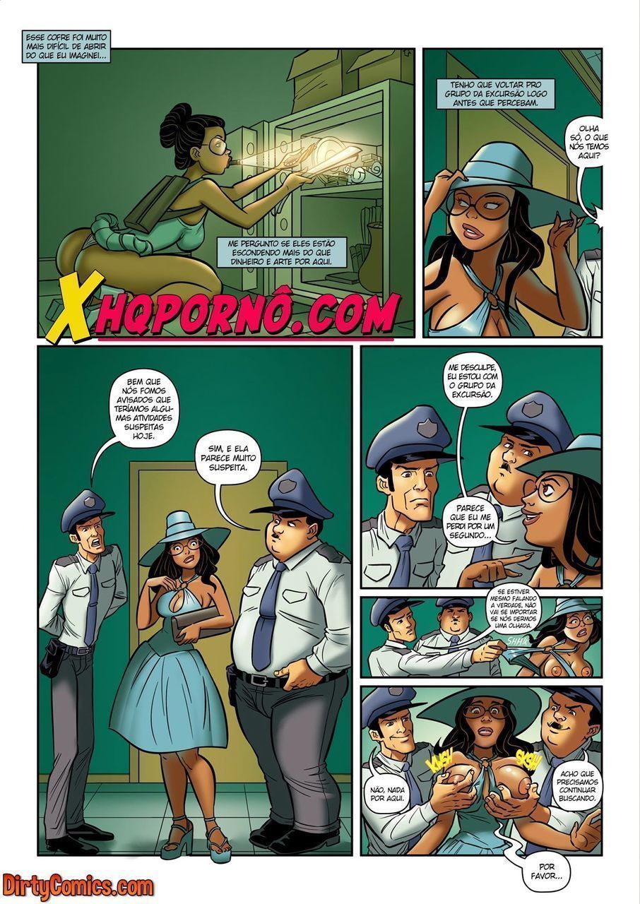 Página 11 do quadrinho adulto: Chicas: as espiãs safadas – Leia completo em XCOMICS