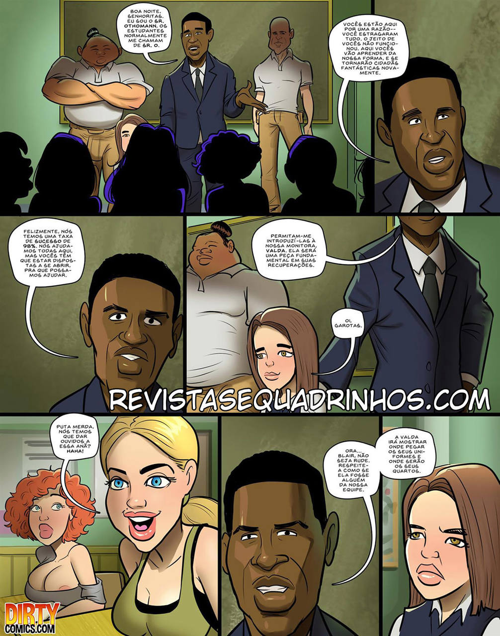 Página 14 do quadrinho adulto: Chicas: As espiãs safadas 2 – Leia completo em XCOMICS
