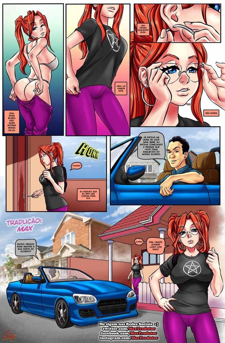 Página 4 do quadrinho adulto: Chloe com o médico – Leia completo em XCOMICS