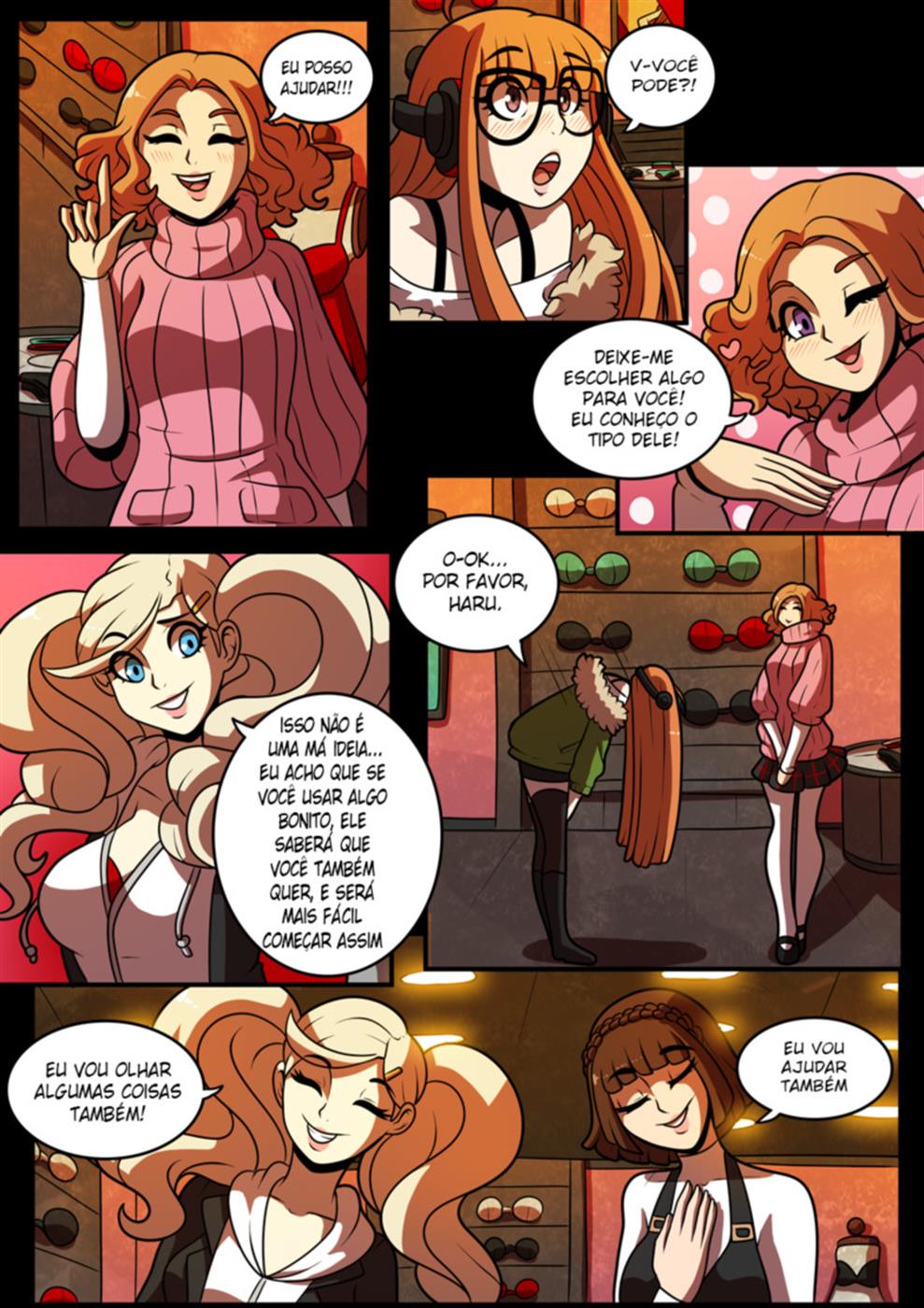 Página 7 do quadrinho adulto: Coisas que namoradas fazem – Leia completo em XCOMICS