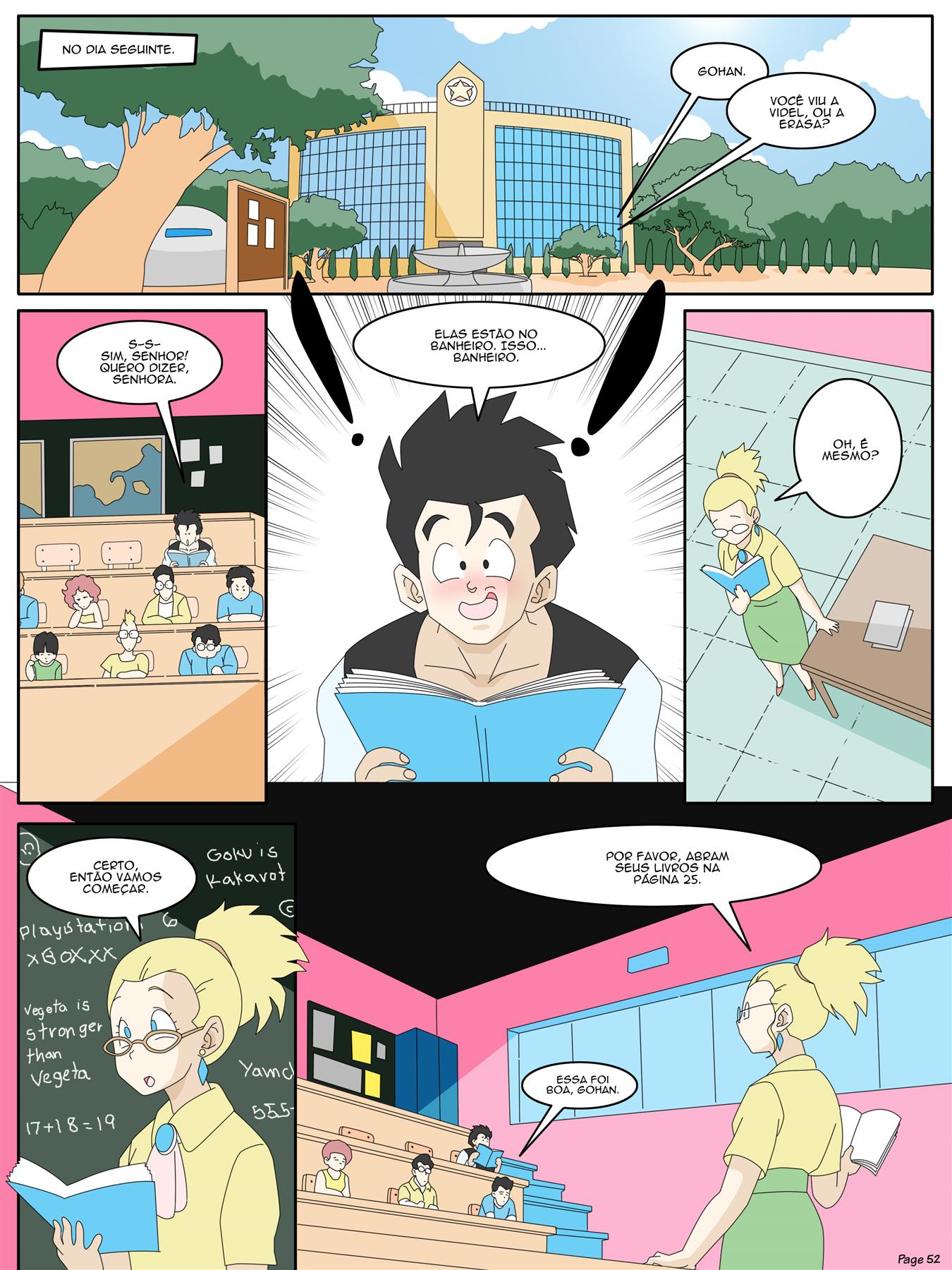 Página 57 do quadrinho adulto: Comédia Romântica – Leia completo em XCOMICS