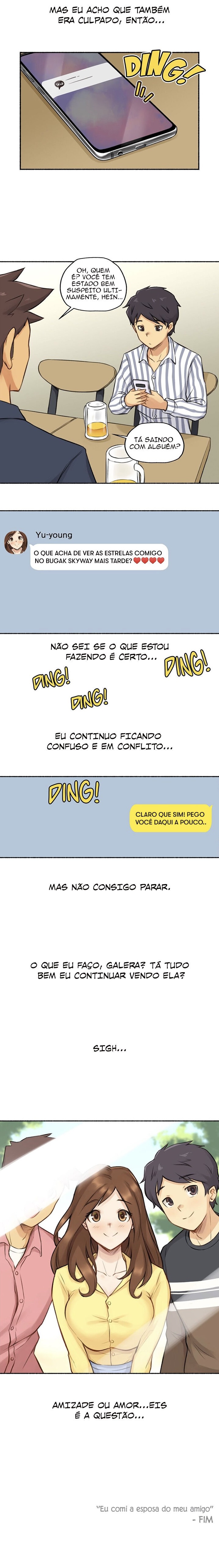 Capa do quadrinho adulto: Comi a esposa do meu amigo - Final – Leia online em XCOMICS