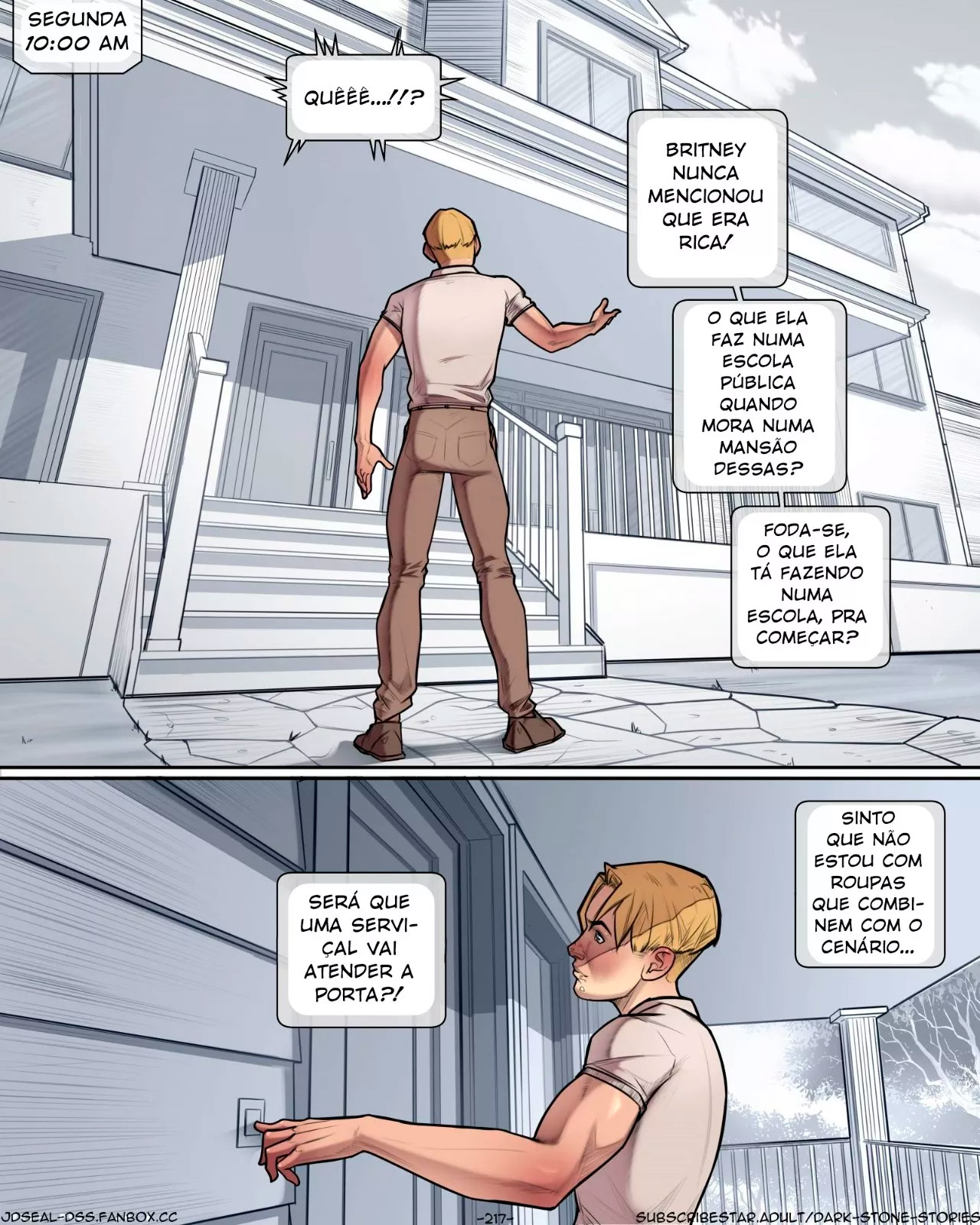 Página 2 do quadrinho adulto: Comi a madrasta da minha namorada – Leia completo em XCOMICS