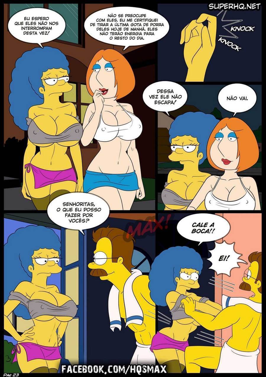 Página 19 do quadrinho adulto: Concurso de Putas dos Simpsons – Leia completo em XCOMICS