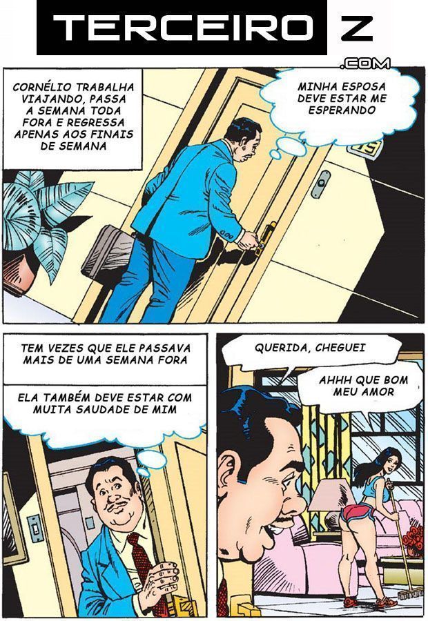Capa do quadrinho adulto: Cornélios, o Marido Viajante – Leia online em XCOMICS