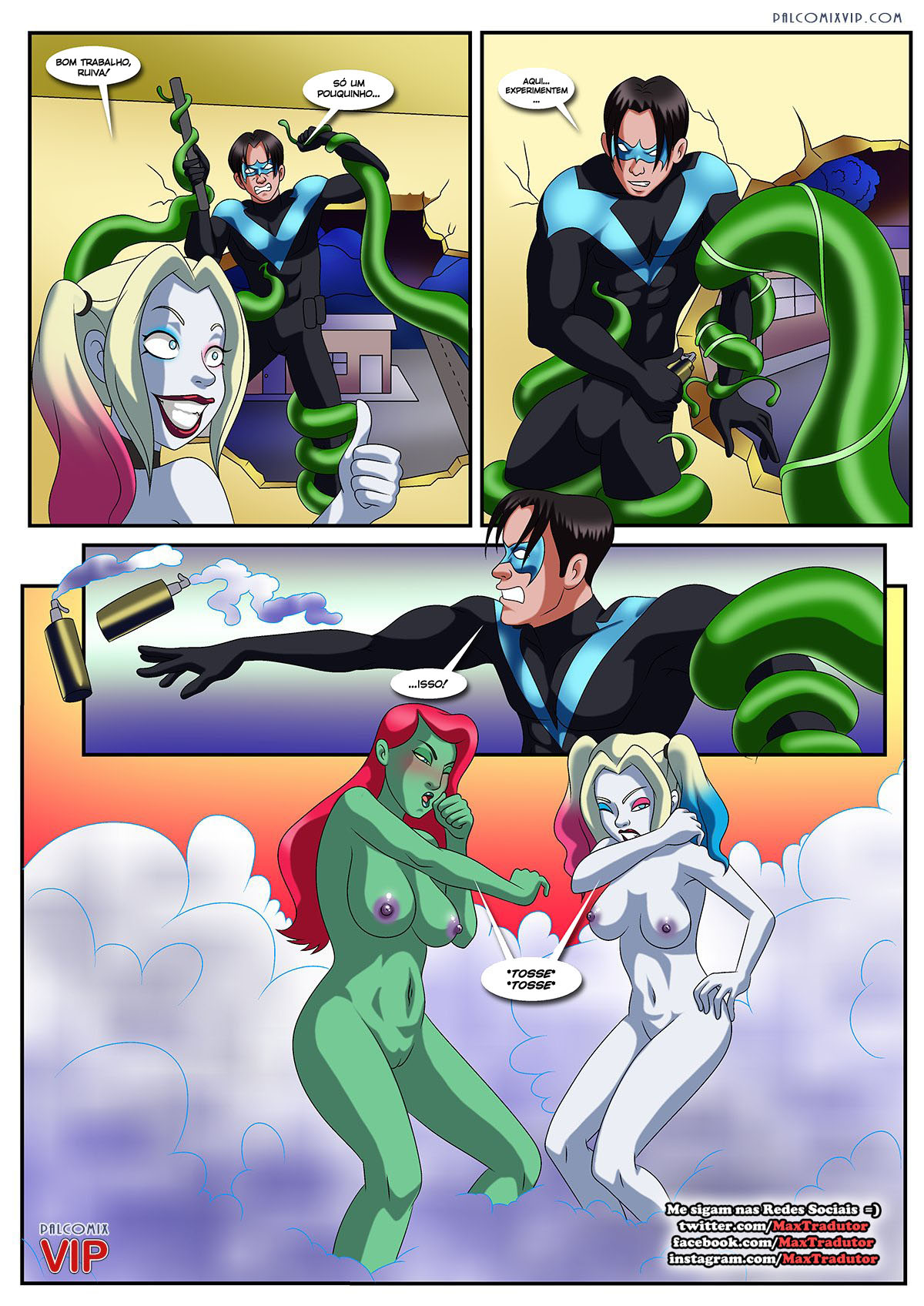 Página 10 do quadrinho adulto: Crazy Honeymoon – Leia completo em XCOMICS