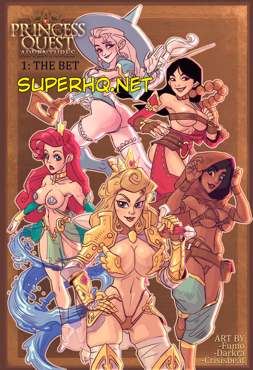 Capa do quadrinho adulto: Crisisbeat, Princess Quest Adventures – Leia online em XCOMICS