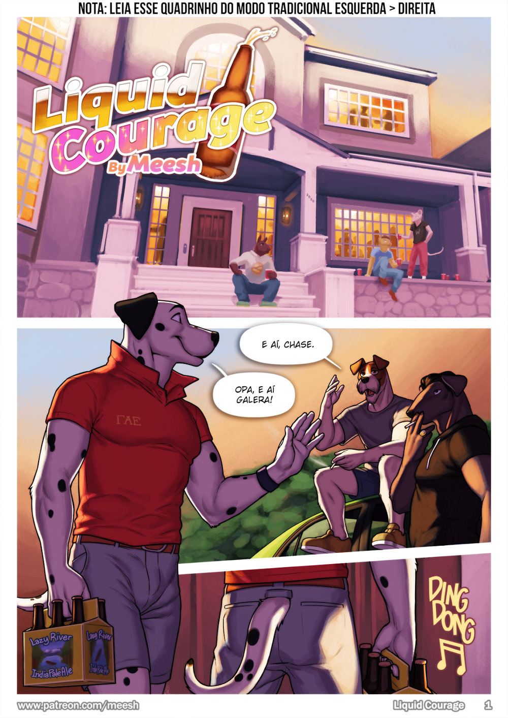 Página 3 do quadrinho adulto: Cu de bêbado não tem dono – Leia completo em XCOMICS