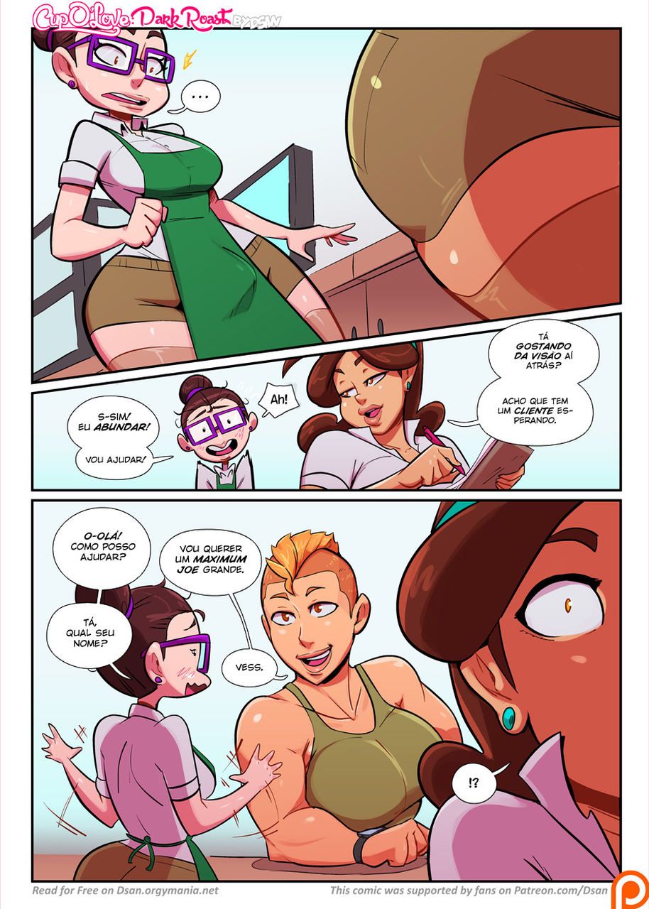 Página 6 do quadrinho adulto: Cup O' Love: Encontro com a dominatrix – Leia completo em XCOMICS