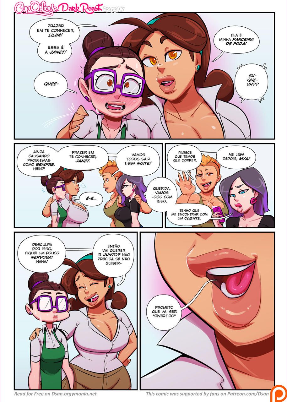 Página 9 do quadrinho adulto: Cup O' Love: Encontro com a dominatrix – Leia completo em XCOMICS