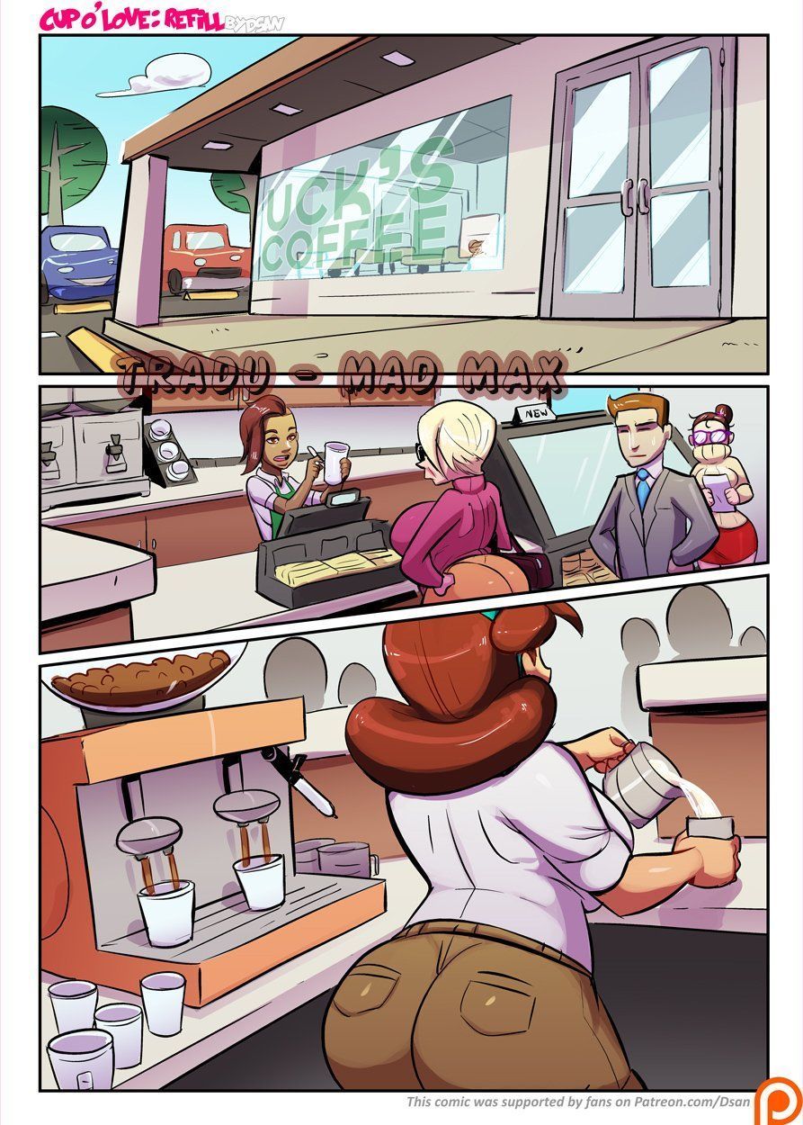 Página 2 do quadrinho adulto: Cup o Love: Novo trabalho – Leia completo em XCOMICS