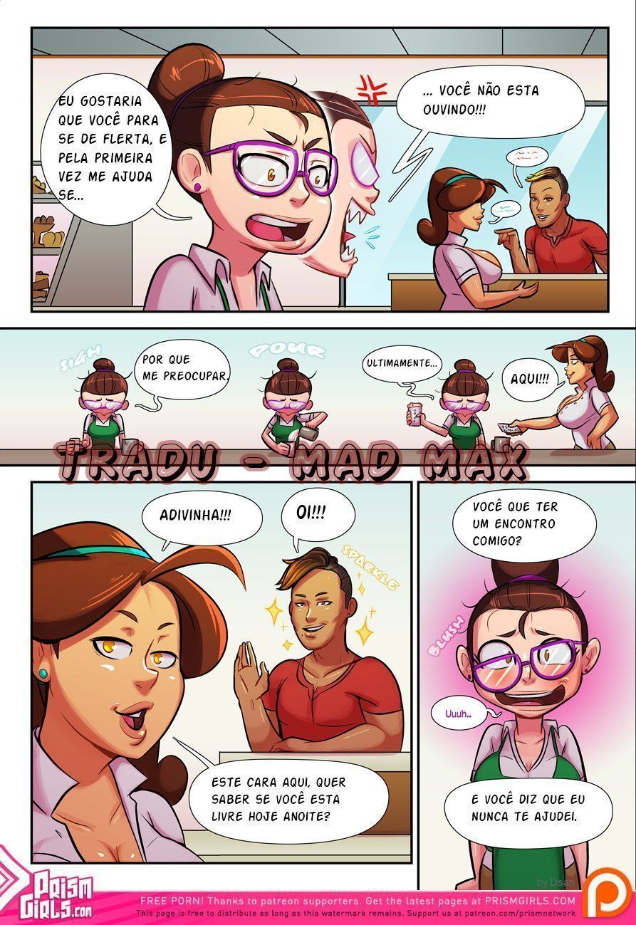 Página 20 do quadrinho adulto: Cup o Love: Novo trabalho – Leia completo em XCOMICS