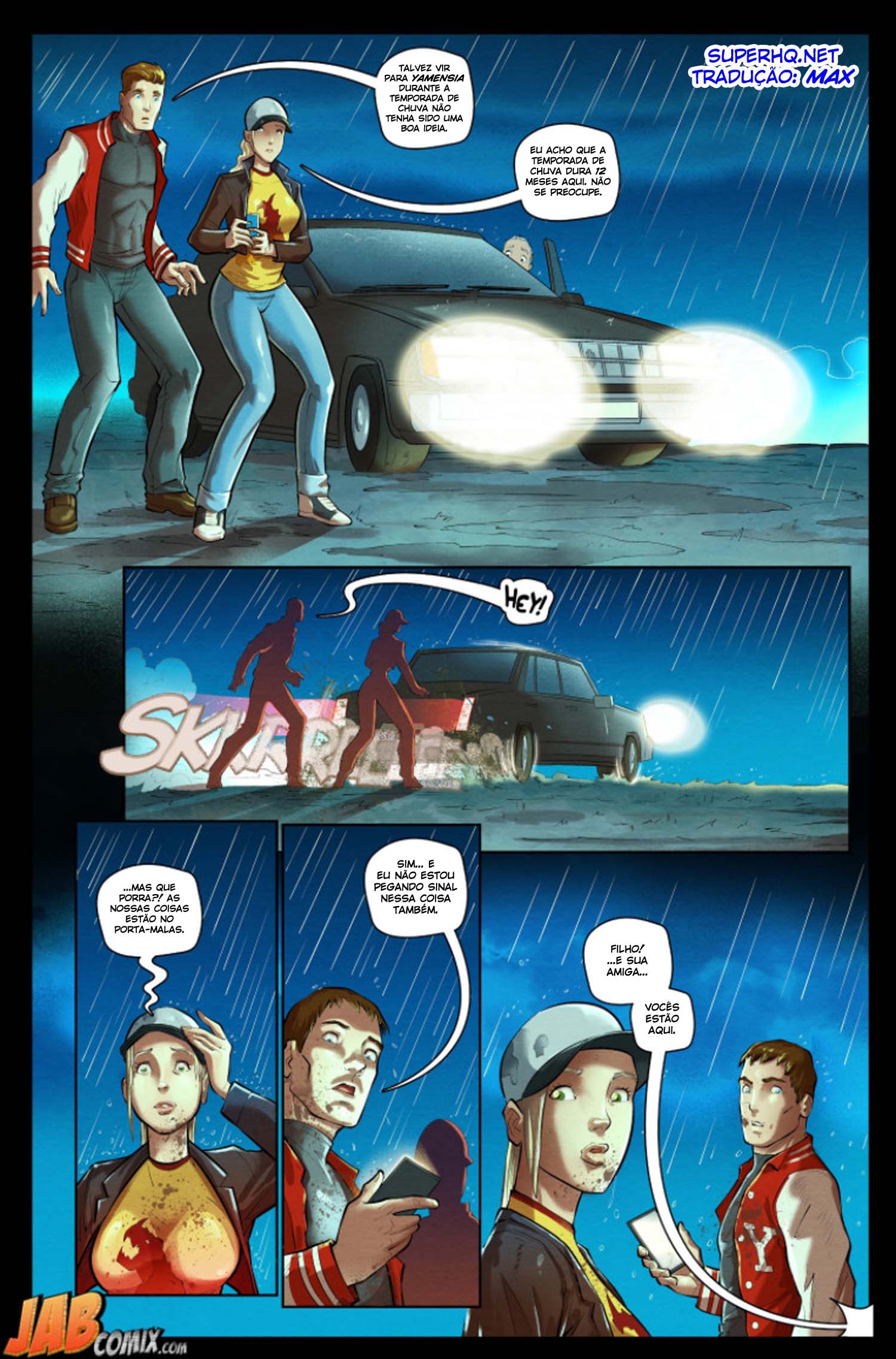 Página 4 do quadrinho adulto: Curse of the Black Mantis – Leia completo em XCOMICS