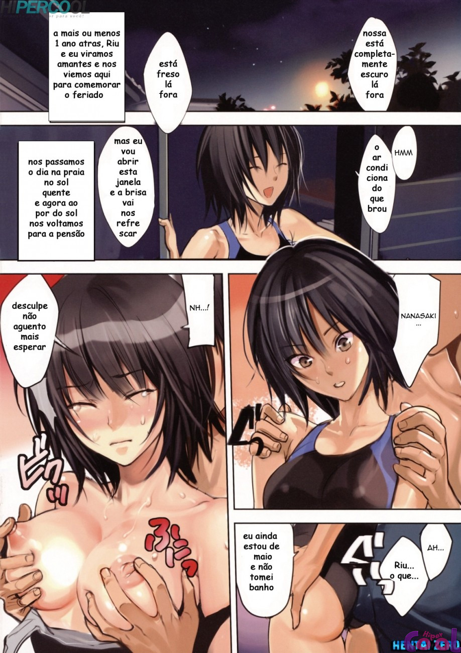 Página 2 do quadrinho adulto: Curtindo o primeiro amor – Leia completo em XCOMICS