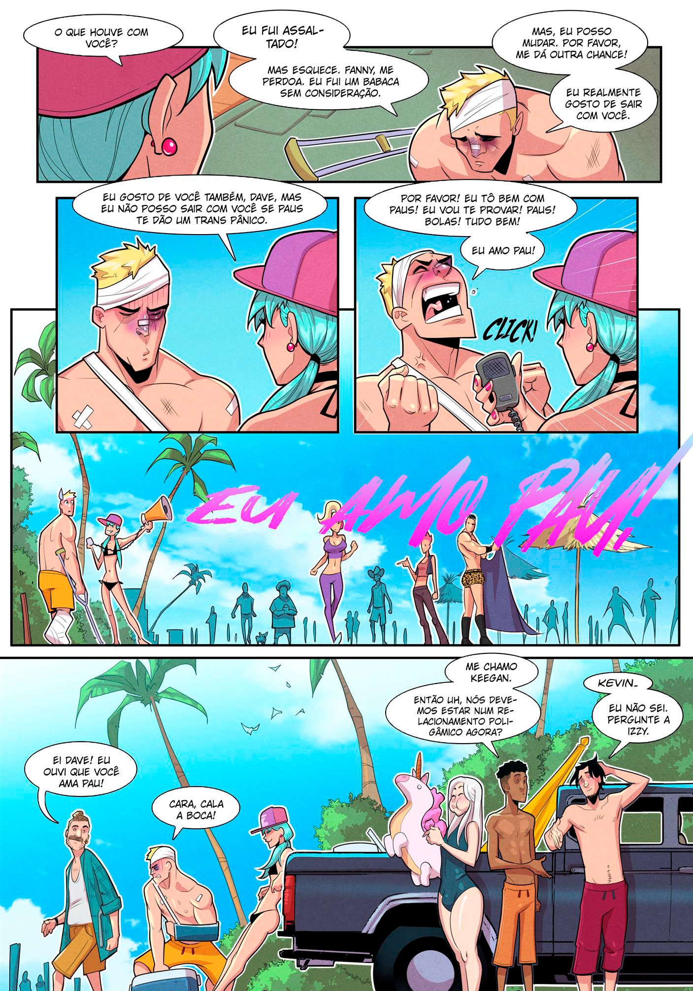 Página 14 do quadrinho adulto: Dando o cuzinho como vingança – Leia completo em XCOMICS