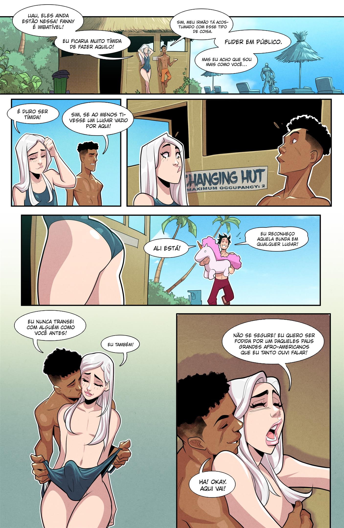 Capa do quadrinho adulto: Dando o cuzinho como vingança – Leia online em XCOMICS