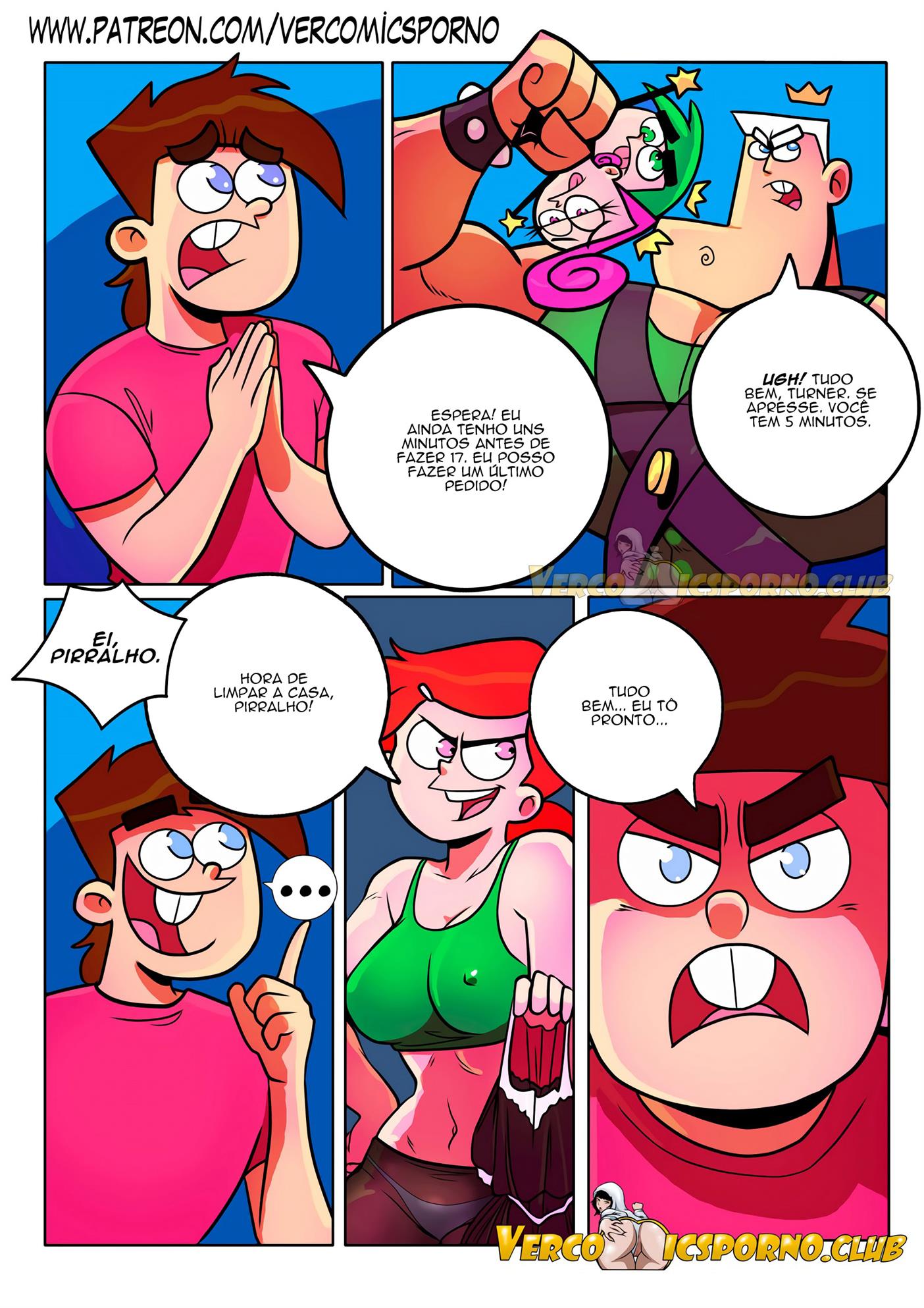 Página 21 do quadrinho adulto: Dando um trato na babá – Leia completo em XCOMICS