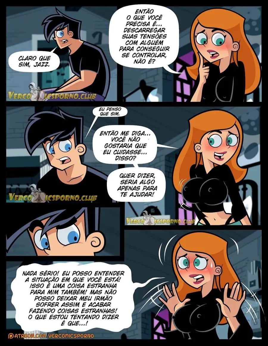 Página 11 do quadrinho adulto: Danny Phantom: A curiosidade – Leia completo em XCOMICS
