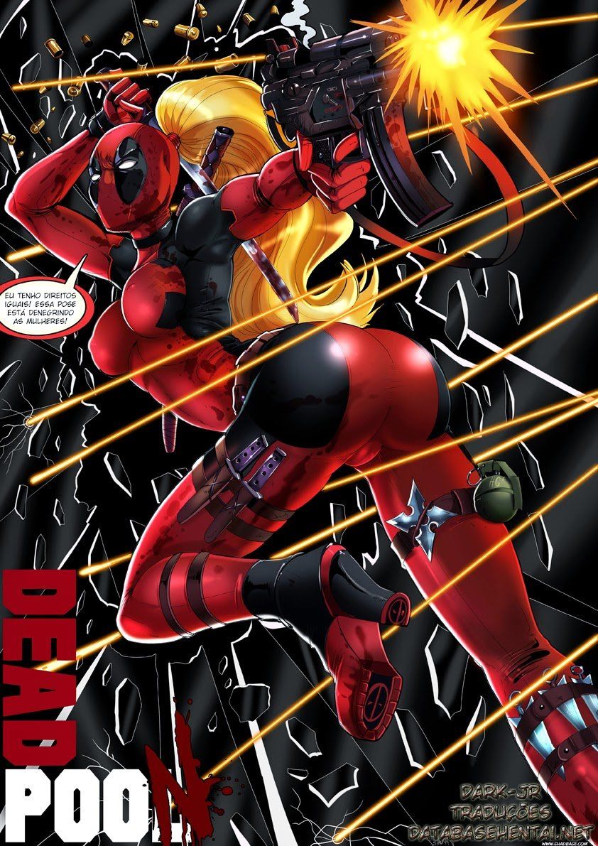 Capa do quadrinho adulto: Deadpoon - A vadia da noite – Leia online em XCOMICS