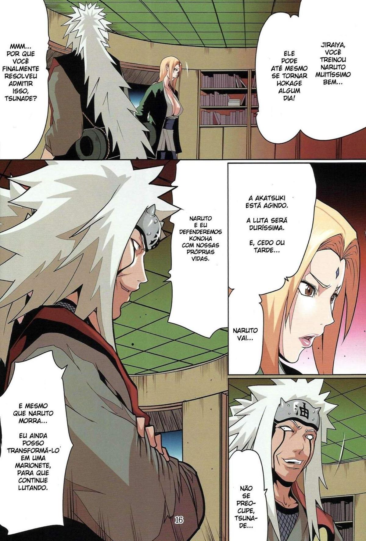 Página 3 do quadrinho adulto: Deixando a Tsunade com tesão – Leia completo em XCOMICS