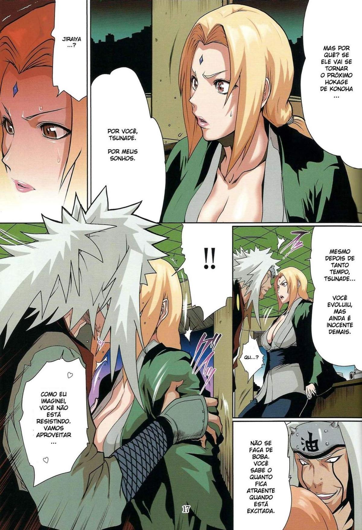 Página 4 do quadrinho adulto: Deixando a Tsunade com tesão – Leia completo em XCOMICS