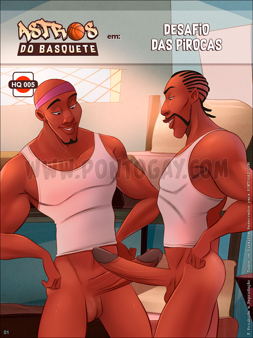 Página 1 do quadrinho adulto: Desafio das pirocas – Leia completo em XCOMICS