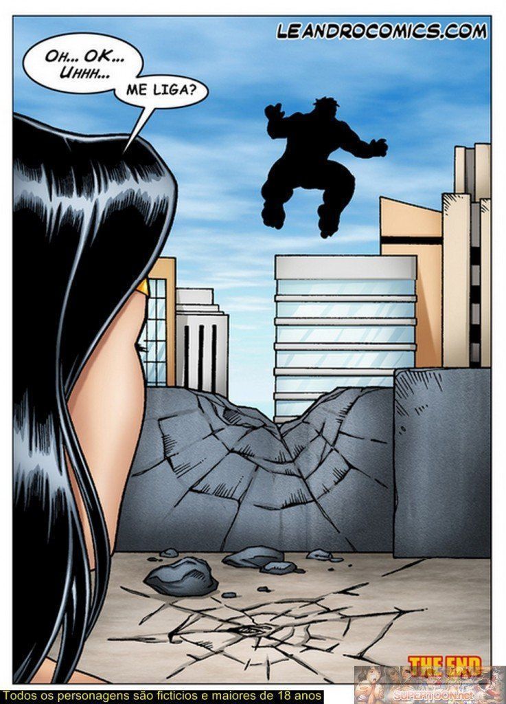 Página 23 do quadrinho adulto: Desestressando o Hulk – Leia completo em XCOMICS