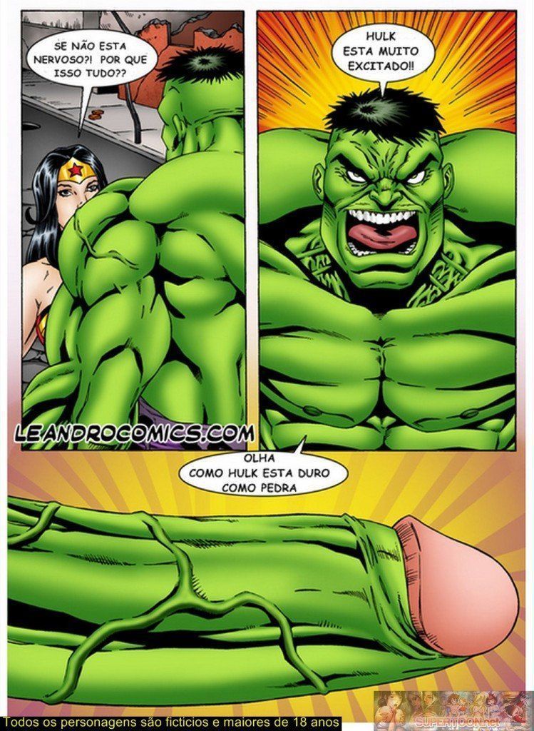 Página 7 do quadrinho adulto: Desestressando o Hulk – Leia completo em XCOMICS