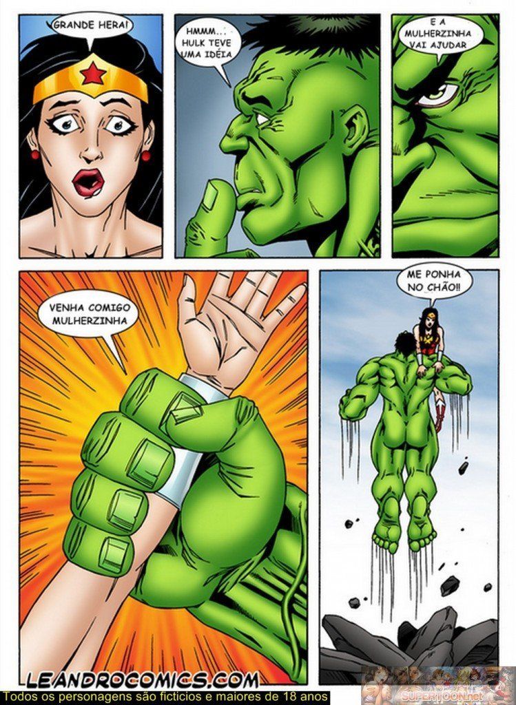 Página 8 do quadrinho adulto: Desestressando o Hulk – Leia completo em XCOMICS
