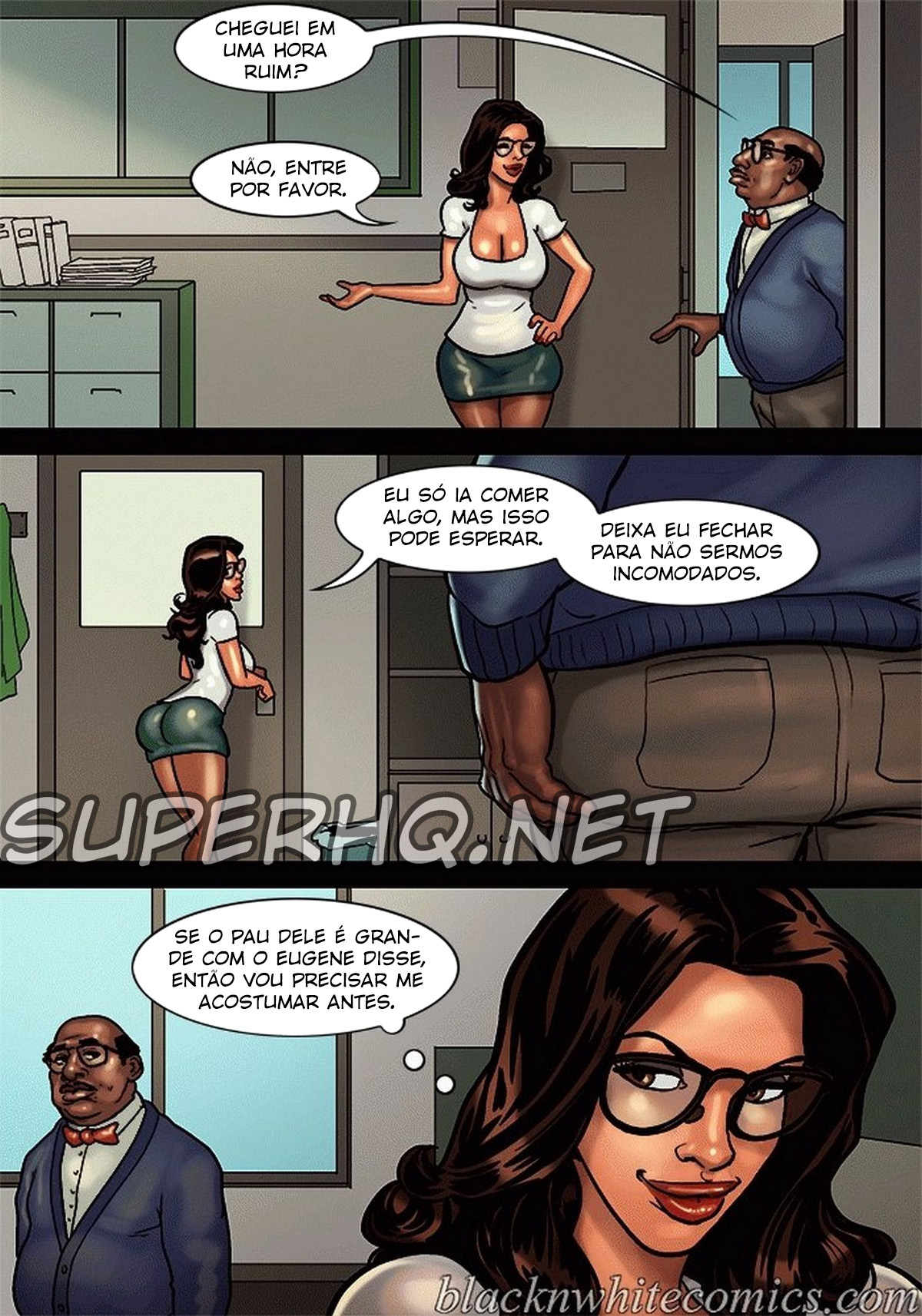 Página 4 do quadrinho adulto: Detenção 2 – Leia completo em XCOMICS