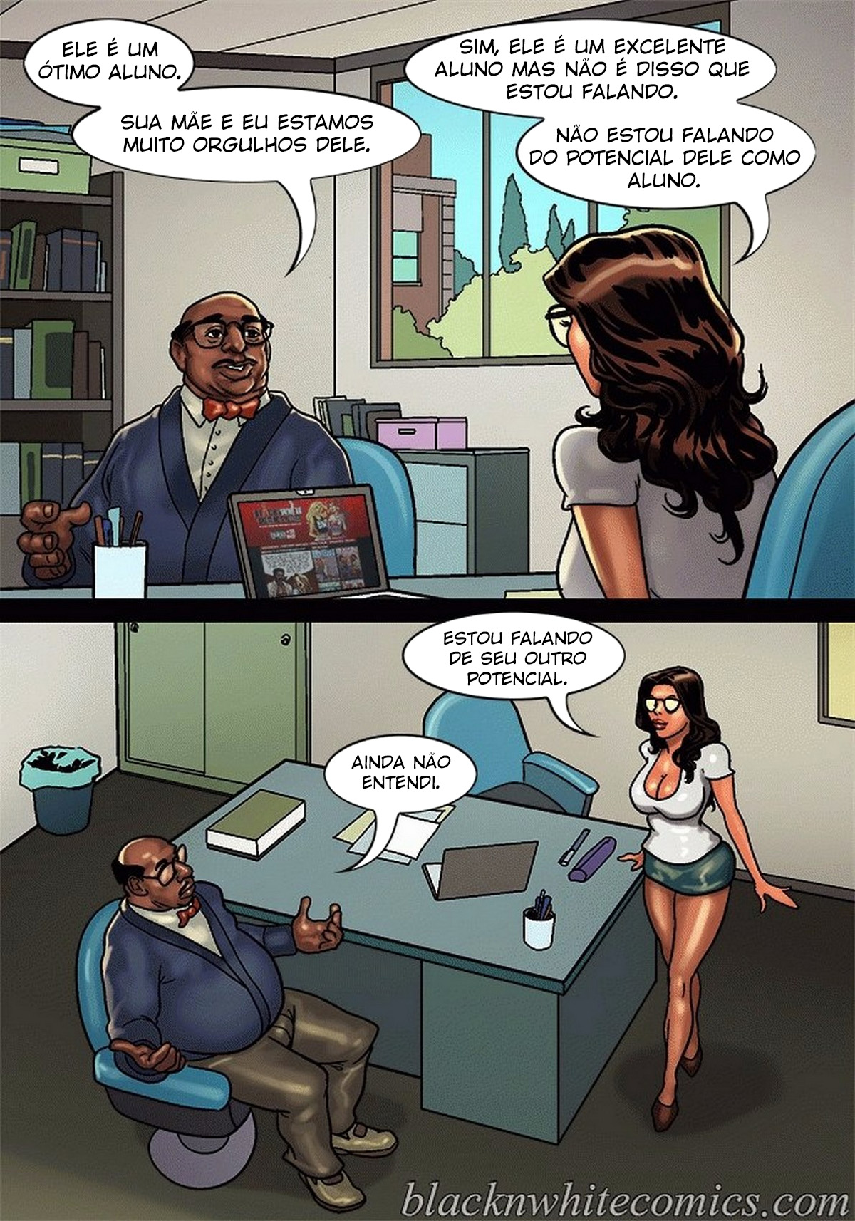Página 6 do quadrinho adulto: Detenção 2 – Leia completo em XCOMICS