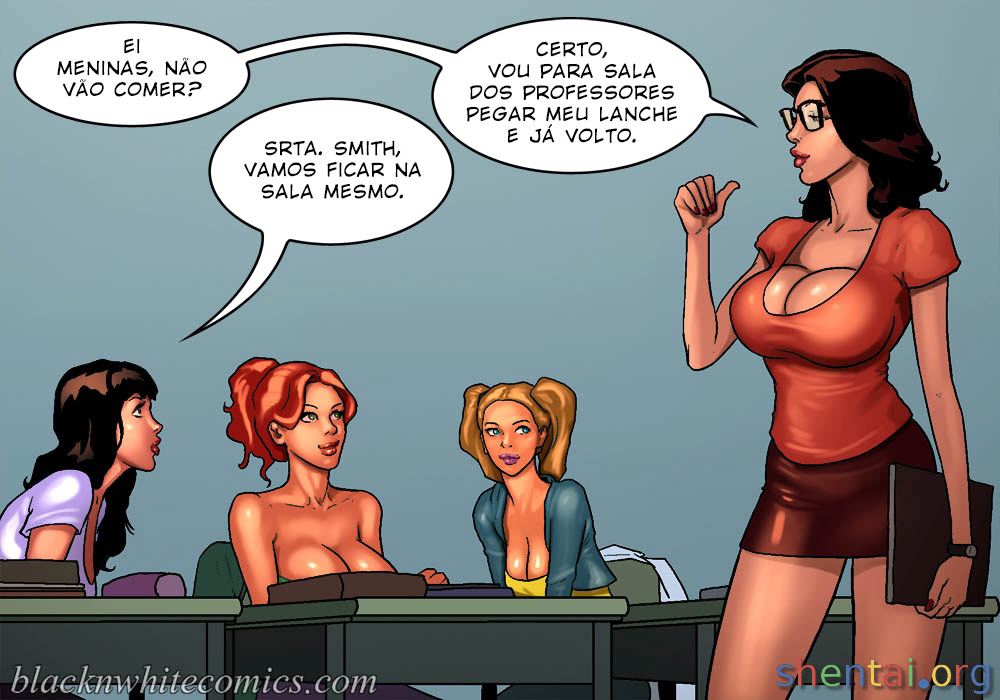 Página 3 do quadrinho adulto: Detenção – Leia completo em XCOMICS